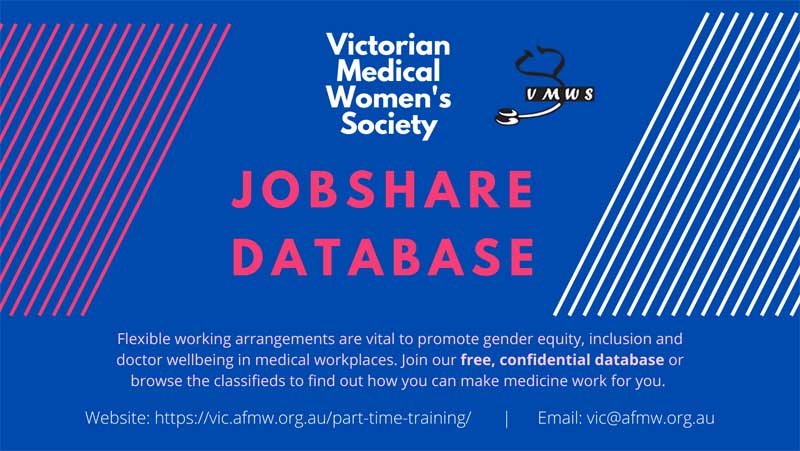 Medical Women Job Share database resource